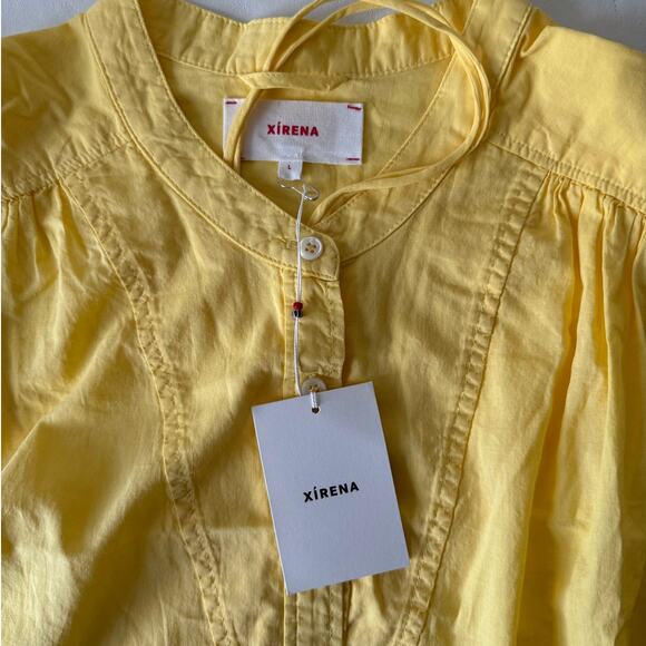 Xirena Winnie Dress in Bright Yellow Size L - Picture 8 of 12